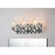 Alpha 3 Light 25 inch PC Bath Light Wall Light in Polished Chrome